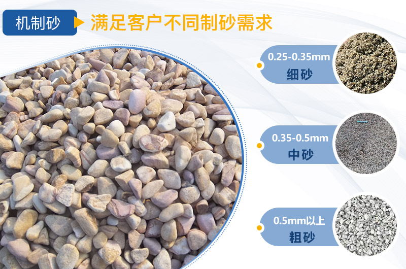人工制砂機(jī)器有哪幾種，人工砂標(biāo)準(zhǔn)是多少